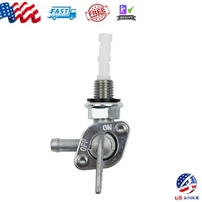 M10 x 1.25 1/4" Fuel Shut Off Valve Petcock Switch for Generator Gas Engine Tank