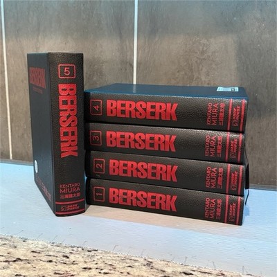 Berserk Deluxe Edition Volumes 1-5 by Kentaro Miura Manga Hardcover Dark Horse