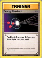Energy Retrieval 77/108 Uncommon Evolutions Pokemon Moderately Played