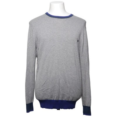 Beverly Hills Polo Club, Strickpullover, Größe: L, Grau/Blau #z4a