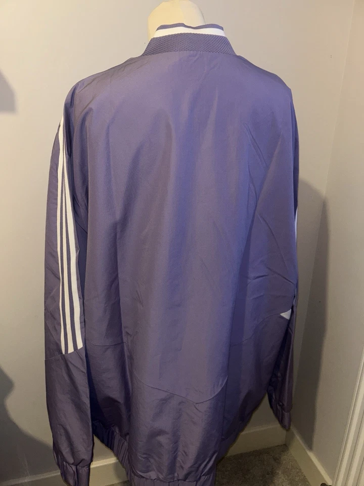 Real Madrid Men’s Anthem Intel Track Purple 3XL - Image 4 of 4