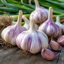 Hardneck Garlic Bulbs for Planting, Large Cloves for Home Gardens