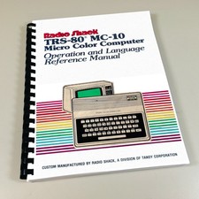 Radio Shack Tandy TRS-80 MC-10 Micro Color Computer Manual