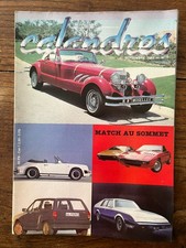 CALANDRES #7 de 1982 - MASERATI BiTurbo PORSCHE 911 SC Cabrio LOTUS ESPRIT