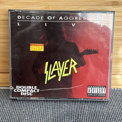 Slayer    Decade Of Aggression Live CD 1991 Def American    9 26748-2 [ORIGINAL]
