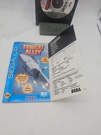 Tomcat Alley (Sega CD, 1994) CIB COMPLETE IN BOX With Reg!