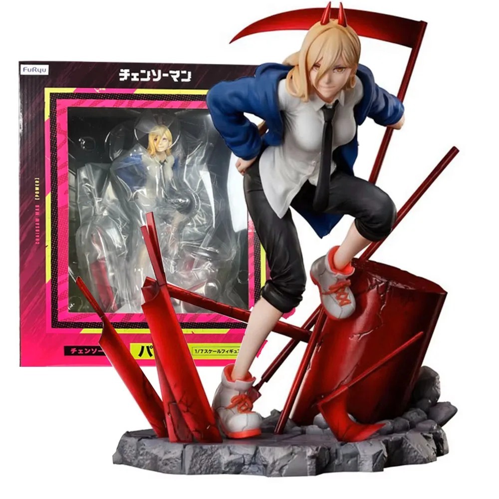 Figura Eléctrica Hombre Motosierra 17CM Anime PVC Modelo Juguete Colección Regalo Decoración