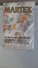Vintage Martex Percale Standard Pillowcases NEW old stock Westpoint Pepperell