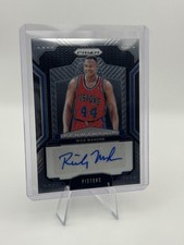 2024-25 Panini Prizm - Penmanship Rick Mahorn #PNM-RMH Silver Prizm (AU)