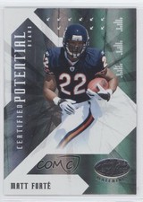 2008 Leaf Certified Materials Potential Mirror 413/500 Matt Forte #CP-6 00jz