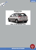 PDF VW Golf 6 Plus (08-14) Reparaturanleitung Motor 1,6 L Benziner 75Kw