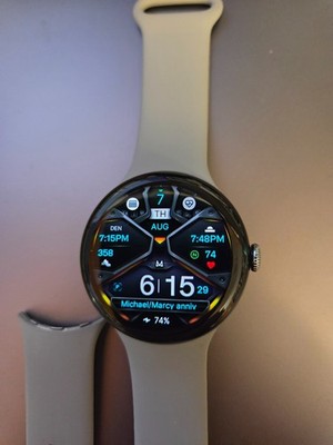 Google Pixel Watch 3 (45mm) Latest Model - Android Smartwatch, Heart Rate