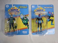 Mcfarlane DC Super Powers Sinestro & Green Lantern Hal Jordan Action Figures New