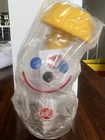 Jack In The Box Glass Sipper Limited Edition Cup w/Straw In Hand New