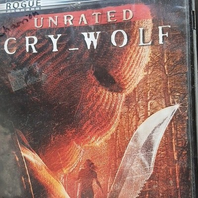 Cry_Wolf Unrated Edition DVD NTSC Rogue Pictures Julian Morris Deleted Scenes