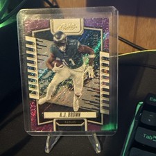 2023 Panini Absolute - A.J. Brown #91 Purple /10