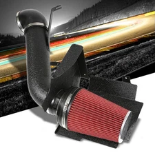 High Flow Black Cold Air Intake Kit+Heat Shield For Cadillac Escalade/EXT GMT800