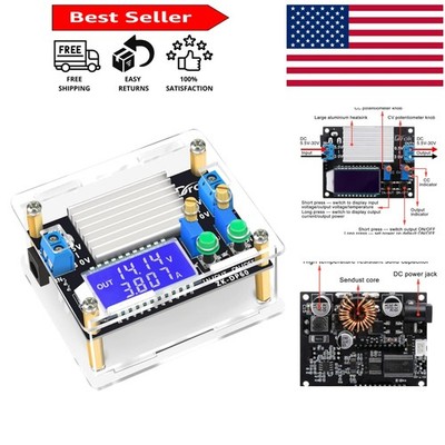 35W Voltage Regulator Module with LCD Display and 4A Output for Precision Power