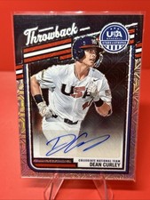 2026 Stars And Stripes Dean Curley Throwback Mojo Prizm Auto 20/25 #TS-DC