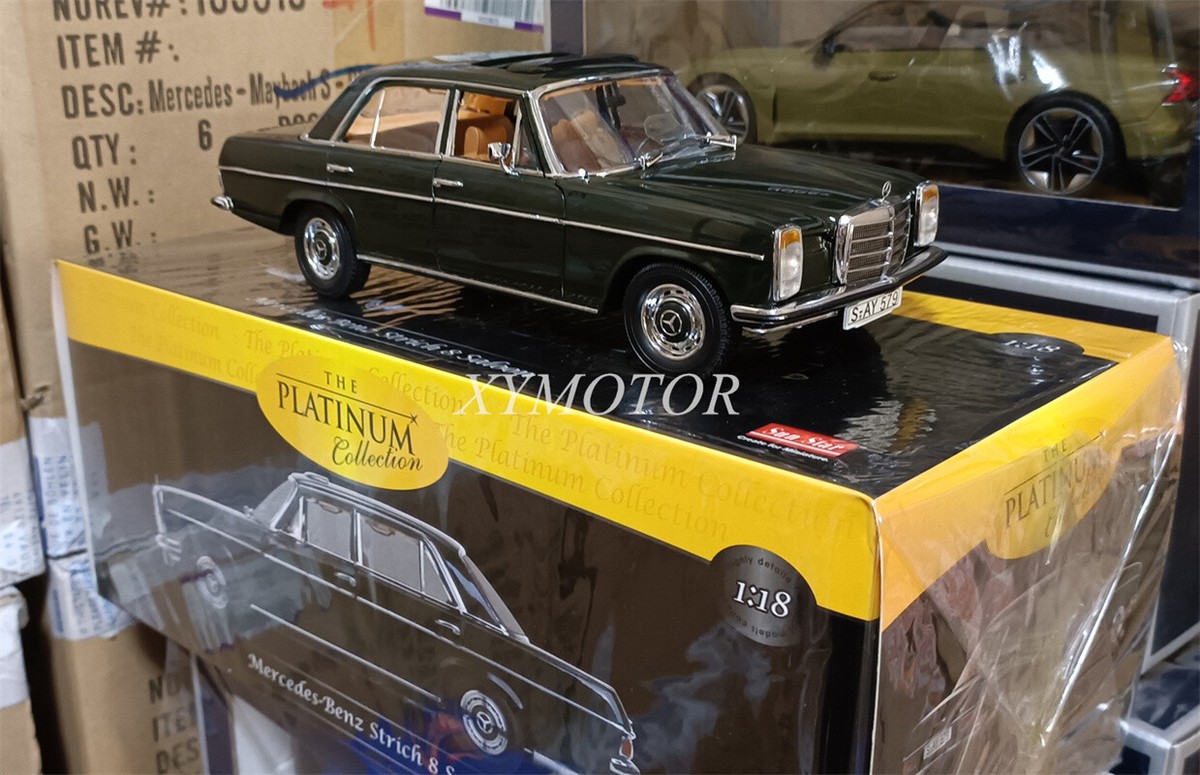 Sunstar 1/18 Benz W115 220 E Class Diecast Model Car Toys Gifts
