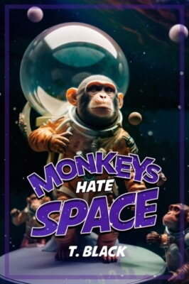 Black - Monkeys Hate Space - New paperback or softback - X555z