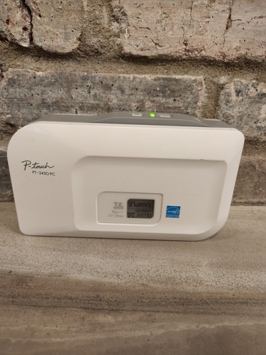 Brother P-Touch PT-2430PC PC Connectable Label Maker No AC Adapter TESTED | eBay