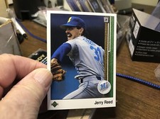 1989 Upper Deck Baseball Jerry Reed Seattle Mariners #529
