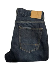 Aeropostale Mens Blue Jeans 29x30 (actual 30x29) Relaxed Irregular Read