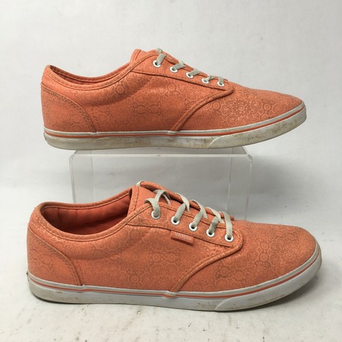 peach vans womens