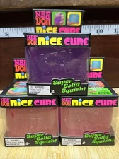 Schylling-Nice Cube Nee Doh-Age 3+ New In Box - Random Color (Blue/Pink/Purple)