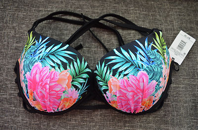 push up halter top bikini