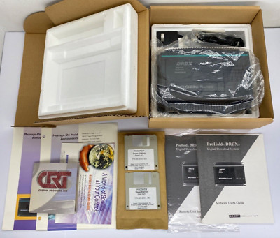 BOGEN ProHold PRO12 DRDX Digital Remote Download w Base Station Floppies Manuals