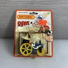 MATCHBOX CHARACTER SERIES NO. 14 BLUTO’S ROAD ROLLER NOC CS-14 Popeye