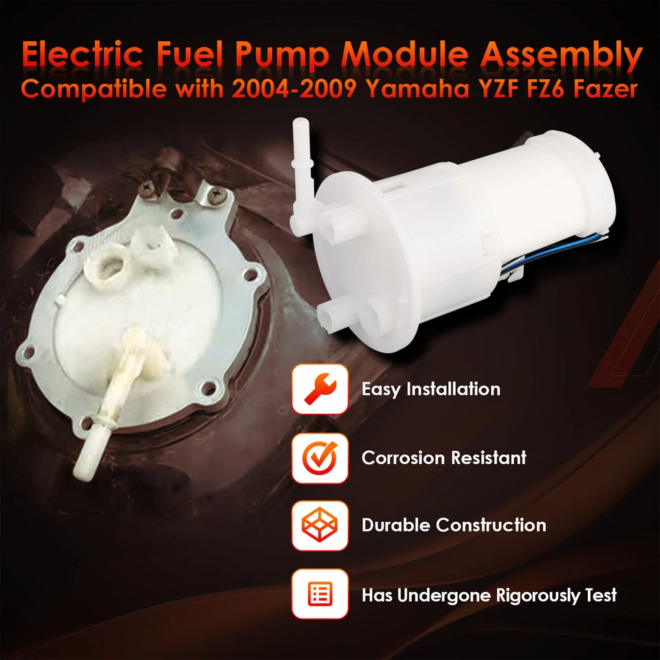 Unidad de montaje de módulo de bomba de combustible para Yamaha FZ6 YZF FAZER 2004-2009 5VX-13907-01 Foto 2 de 4