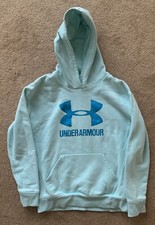 Under Armour Girls Threadborne Hoodie Size: Y-Med 