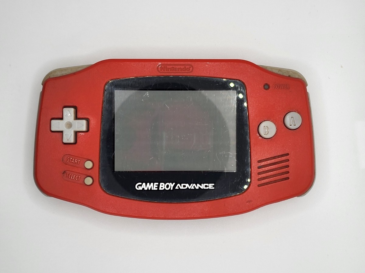 Nintendo GameBoy Advance Zeller Red Console - RARE - | eBay