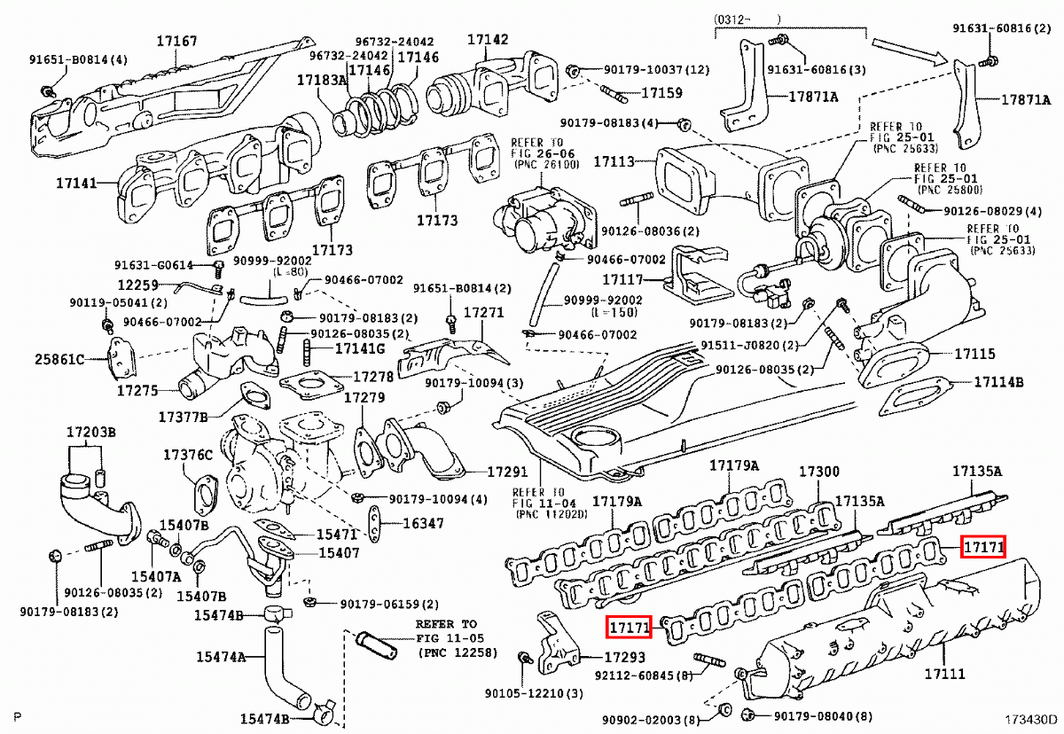 Genuine LandCruiser 100 Series HDJ 1HD FTE 4 2 Diesel Intake Manifold genuine-landcruiser-100-series-hdj-1hd-fte-4-2-diesel-intake-manifold