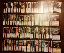 100 Card ALL Rare Magic the Gathering Lot x100 - Magic the Gathering MTG FTG