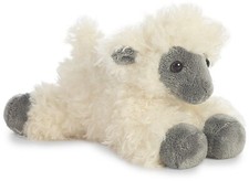 Aurora - Mini Flopsie - 8" Black Face Sheep Adorable Stuffed Animal