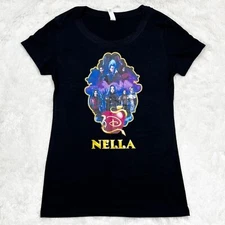 NWOT Next Level Disney Nella Screeprint Short Sleeve Crewneck Graphic T-Shirt S