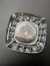 Vintage Glass Ashtray - Marriage of Prince Charles & lady Diana