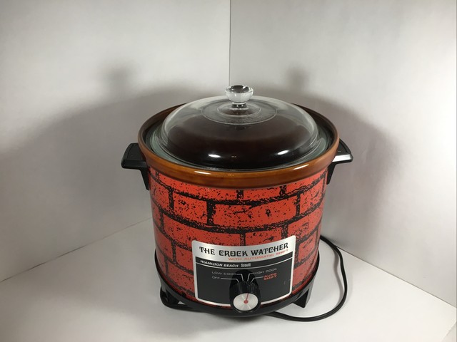 Hamilton Beach Crock Watcher II Auto Shift Slow Cooker Crock Pot Brick