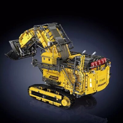 Mould King 17070/17071 No. HEAVY-DUTY EXCAVATOR Building Block Toy
