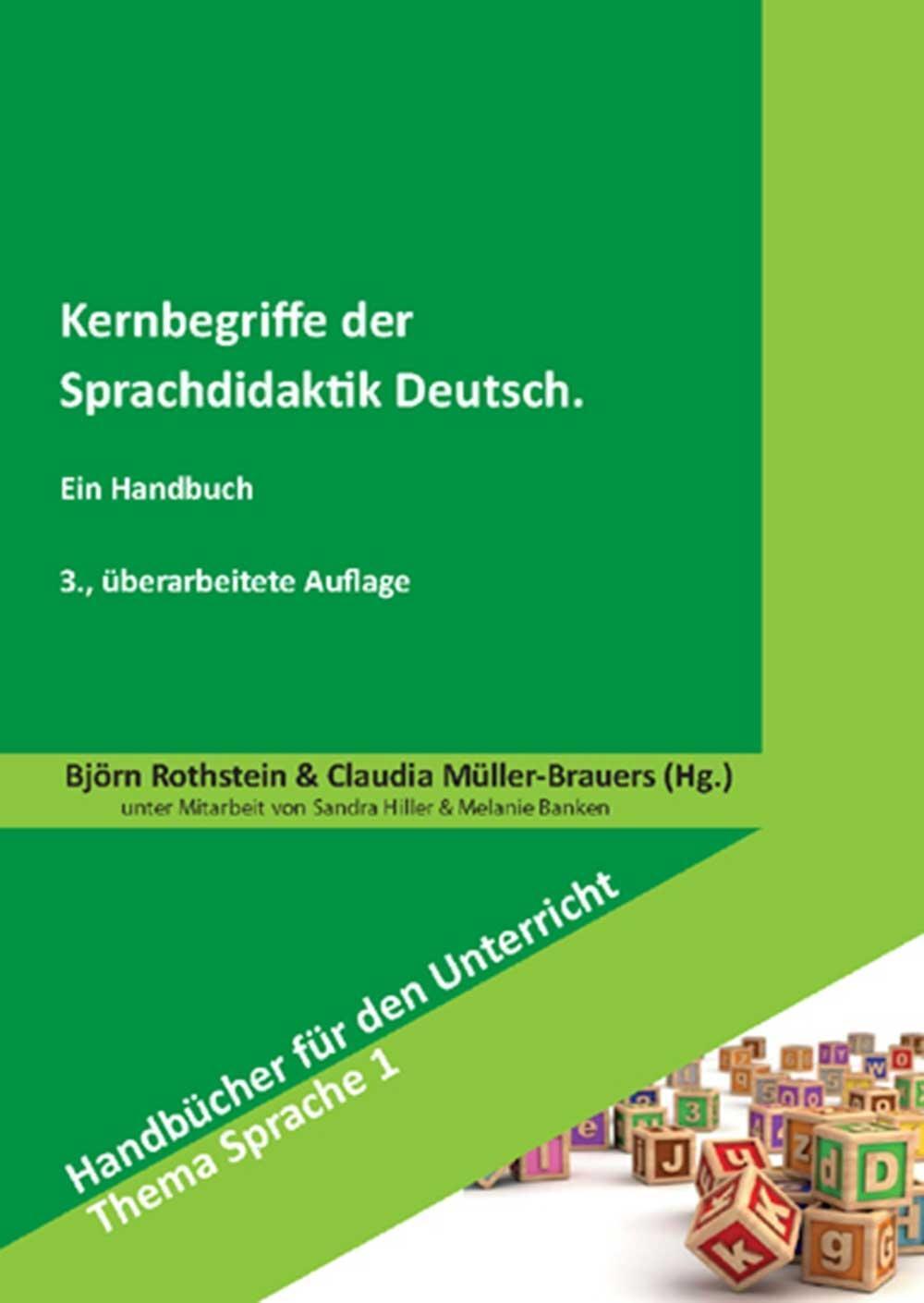 Thumbnail - Kernbegriffe Der Sprachdidaktik Deutsch Ein Handbuch Björn Rothstein