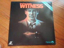 Witness Laser Disc Movie Starring: Harrison Ford C. 1985 112 Minutes Rated: R
