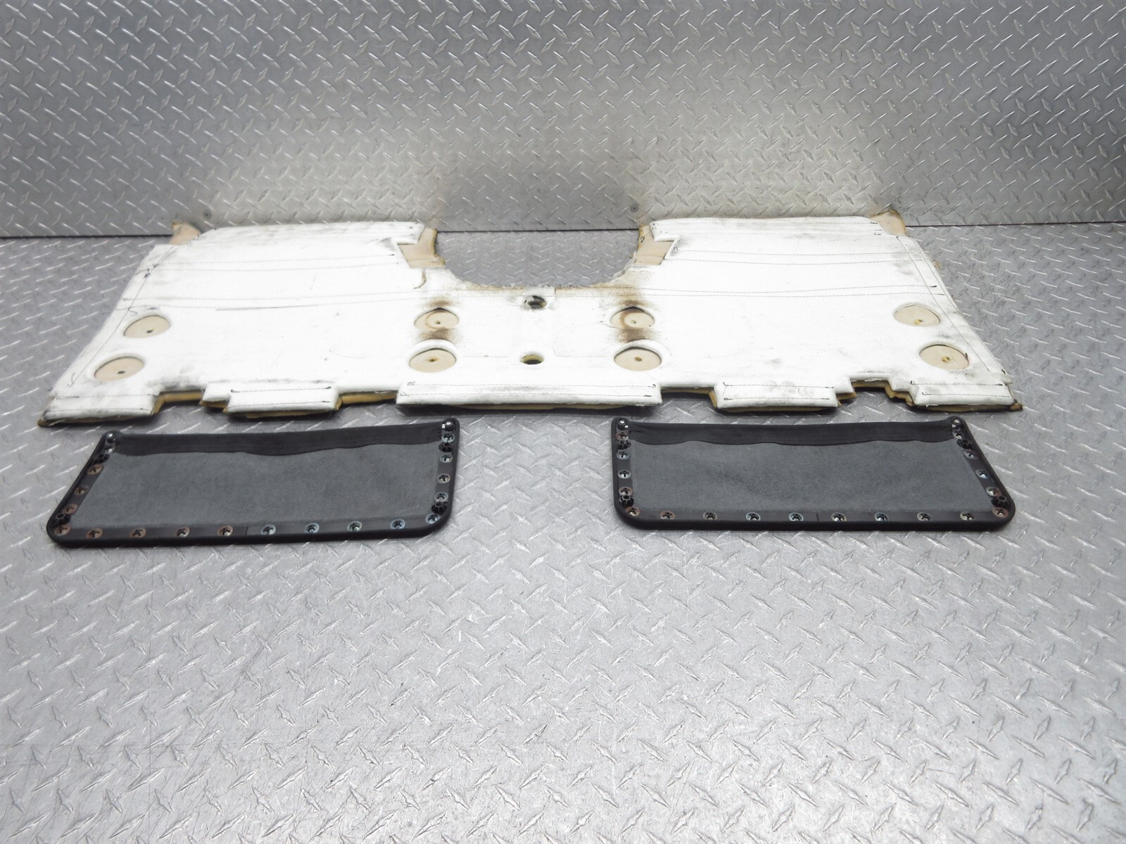 2008 Ferrari F430 Spider Rear Interior Mat Carpet Fabric Liner Insulation Lot