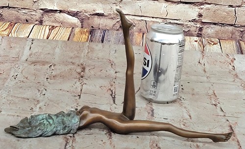 Erotic Nude Female Bronze Statue Sensual Hot Cast Sculpture Contemporary Figure - Picture 2 of 10