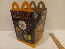 Lot of 3 McDonalds Happy Meal Boxes - Finding Nemo, Pirates, Disney's A. Kingdom