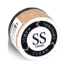 Kamui Tan Clear Original  Super Soft Layered Pool Cue Stick Tip - FREE SHIPPING!