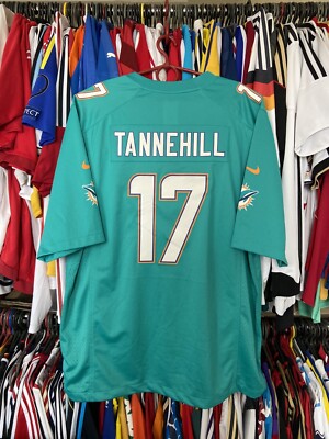 MIAMI DOLPHINS NFL FOOTBAL SHIRT JERSEY NIKE 602511-311 sz XL MEN